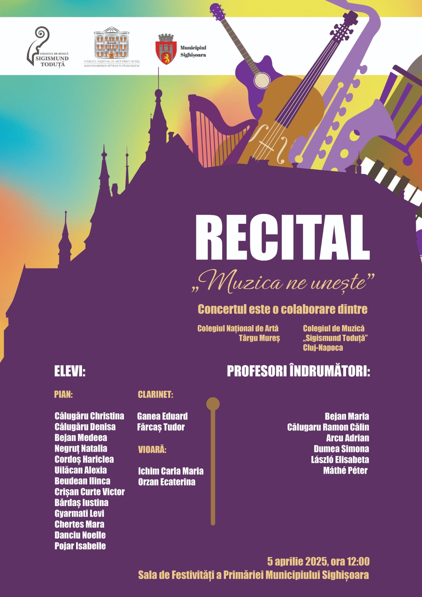 Recital „Muzica ne unește”